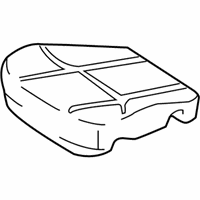 OEM Toyota 4Runner Seat Cushion Pad - 71501-35090