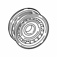 OEM Jeep Wrangler Pulley-Idler - 68397345AA