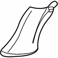 OEM 2007 Chrysler Town & Country Molding-C-Pillar - RT58BD1AF
