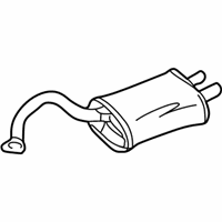 OEM 2002 Chrysler Sebring Exhaust Pipe - MR450427