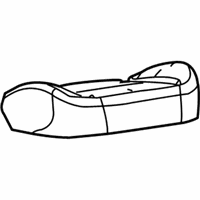 OEM GMC Canyon Seat Cushion Pad - 19122003