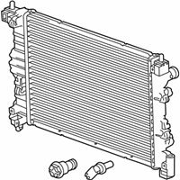 OEM 2014 Chevrolet Sonic Radiator - 95316048