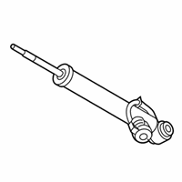 OEM 2016 Hyundai Equus Rear Left-Hand Shock Absorber Assembly - 55311-3N510