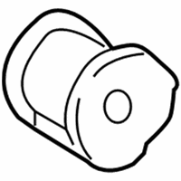 OEM 2012 Lexus LS600h Bush, Stabilizer, Rear - 48818-50040