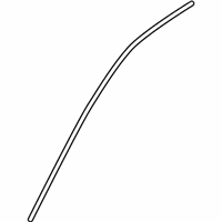 OEM BMW 535i Trim, Window Frame, Top, Door, Front Left - 51-33-7-209-727