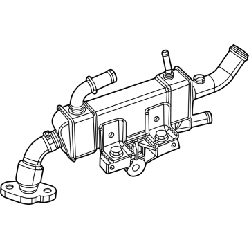 OEM 2020 Chrysler Voyager Cooler-EGR - 5281409AG