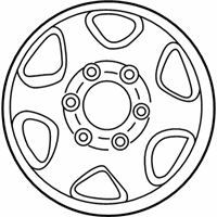 OEM 2004 Nissan Pathfinder Wheel Assy-Spare Tire - 40300-2W20A