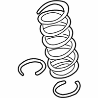 OEM 2003 Nissan Maxima Coil Springs - 543026Y300