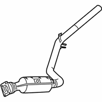 OEM 2008 Dodge Grand Caravan Converter-Exhaust - 68040858AC