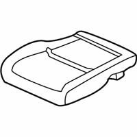 OEM 2002 Acura TL Pad & Frame, Right Front Seat Cushion - 81132-S0K-A71