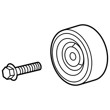 OEM GMC Idler Pulley - 12676231