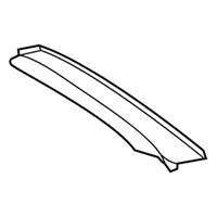 OEM Acura RLX Rail Assembly, Passenger Side Guide (Max Ivory) - 84133-TY2-A01ZA