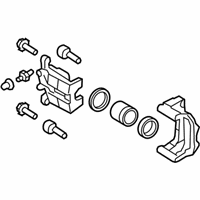 OEM 2009 Nissan 370Z Brake-Rear LH - 44011-EG50C