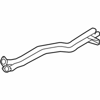 OEM 2008 BMW 535i Catalytic Converter - 18-30-7-541-849