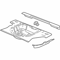 OEM 1999 Chevrolet Malibu Panel Asm, Rear Compartment Service - 12335382