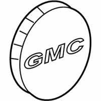 OEM GMC Yukon Hub Cap - 9596009