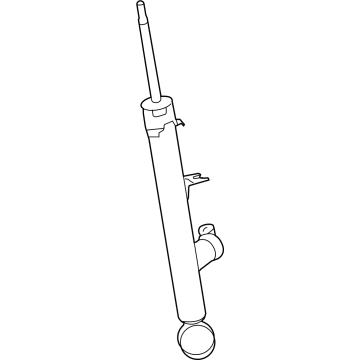 OEM 2022 Acura TLX Shock Absorber Unit, Left Rear - 52621-TGV-A53