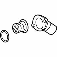 OEM Chevrolet Monte Carlo Inlet Asm-Water Pump - 12600178