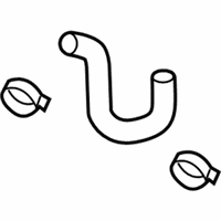 OEM Pontiac Grand Prix Radiator Inlet Hose (Upper) - 15298839