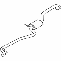 OEM 2021 Ford EcoSport Muffler & Pipe - GN1Z-5230-AF