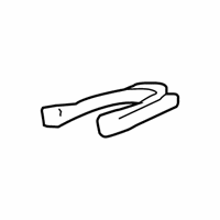 OEM 2020 Infiniti QX50 Seat-Front Spring, Lower Rubber - 54035-5NA0B
