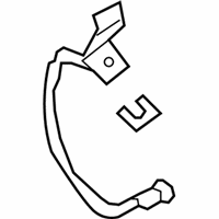 OEM 2008 Hyundai Veracruz Hose-Brake Rear, LH - 58737-3J000