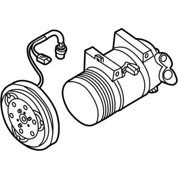 OEM Nissan Frontier COMPRESSOR ASSY-COOLER - 92600-9BV0A