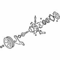 OEM Infiniti Q40 Power Steering Pump Assembly - 49110-JK01A