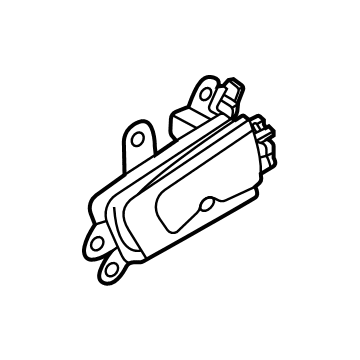 OEM 2020 Hyundai Sonata Door Inside Handle Assembly, Left - 82610-L1010-NNB