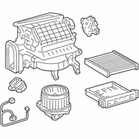 OEM Lexus Blower Assembly - 87130-0E011