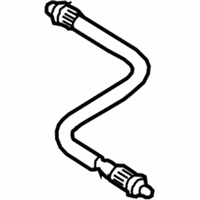 OEM 2007 BMW 530xi Brake Hose Rear - 34-30-6-795-676