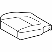 OEM 2017 Lexus LS460 Pad Sub-Assembly, Rear Seat - 71503-50120