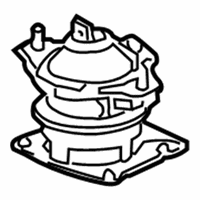 OEM Acura TL Rubber Assembly, Front - 50830-SEP-A04