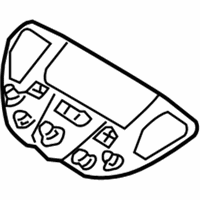 OEM 2004 Infiniti M45 Switch Assembly-Av & Navigation - 28395-CR910