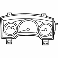 OEM 2008 Dodge Durango Cluster-Instrument Panel - 68028115AC