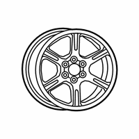 OEM 2020 Ram 1500 Wheel-Aluminum - 4755198AA