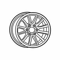 OEM Ram Wheel-Aluminum - 4755197AA