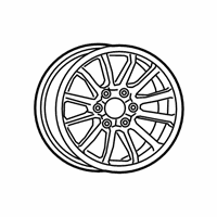 OEM 2020 Ram 1500 Wheel-Aluminum - 4755197AA