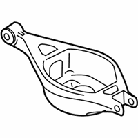 OEM Infiniti EX35 Rear Suspension Rear Lower Link Complete - 551B0-1BA0A