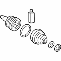 OEM 2020 Hyundai Santa Fe Joint & Boot Kit-FRT Axle WHEE - 49580-S2400