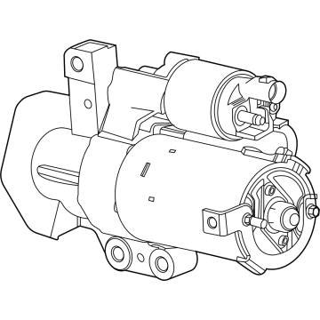 OEM 2022 Cadillac Escalade ESV Starter - 55509960
