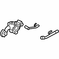 OEM 2010 Kia Optima Housing Assembly-Thermostat - 256203E200