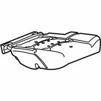 OEM Cadillac Escalade ESV Seat Cushion Pad - 23470754