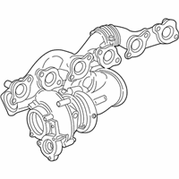 OEM 2017 BMW M760i xDrive Turbo Charger - 11-65-8-681-990