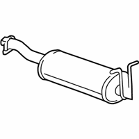 OEM 2003 Ford Expedition Exhaust Resonator - 3L1Z5230AA