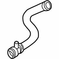 OEM BMW 330xi Lower Radiator Coolant Hose - 11-53-1-436-408