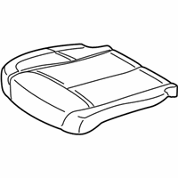 OEM 2015 BMW 428i xDrive Padded Section, Basic Seat, Leather - 52-10-7-344-895