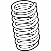 OEM BMW 528i Front Coil Spring - 31-33-6-794-635