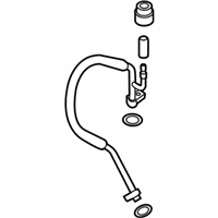 OEM 2019 Ford Mustang AC Hose - JR3Z-19D742-H