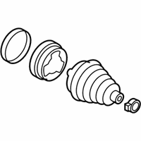 OEM GMC Savana 1500 Boot Kit, Front Wheel Drive Shaft Tri-Pot Joint (Inboard) - 88982497